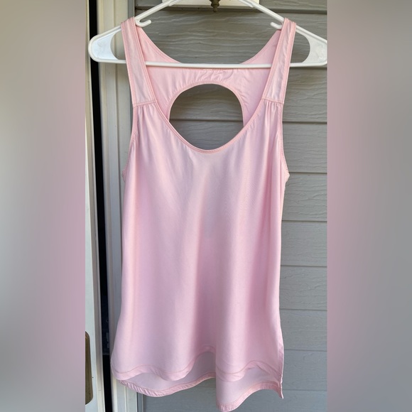 Lululemon Athletica Peace of Mind Tank Top with Keyhole Back in Pink size 6 - Picture 4 of 14